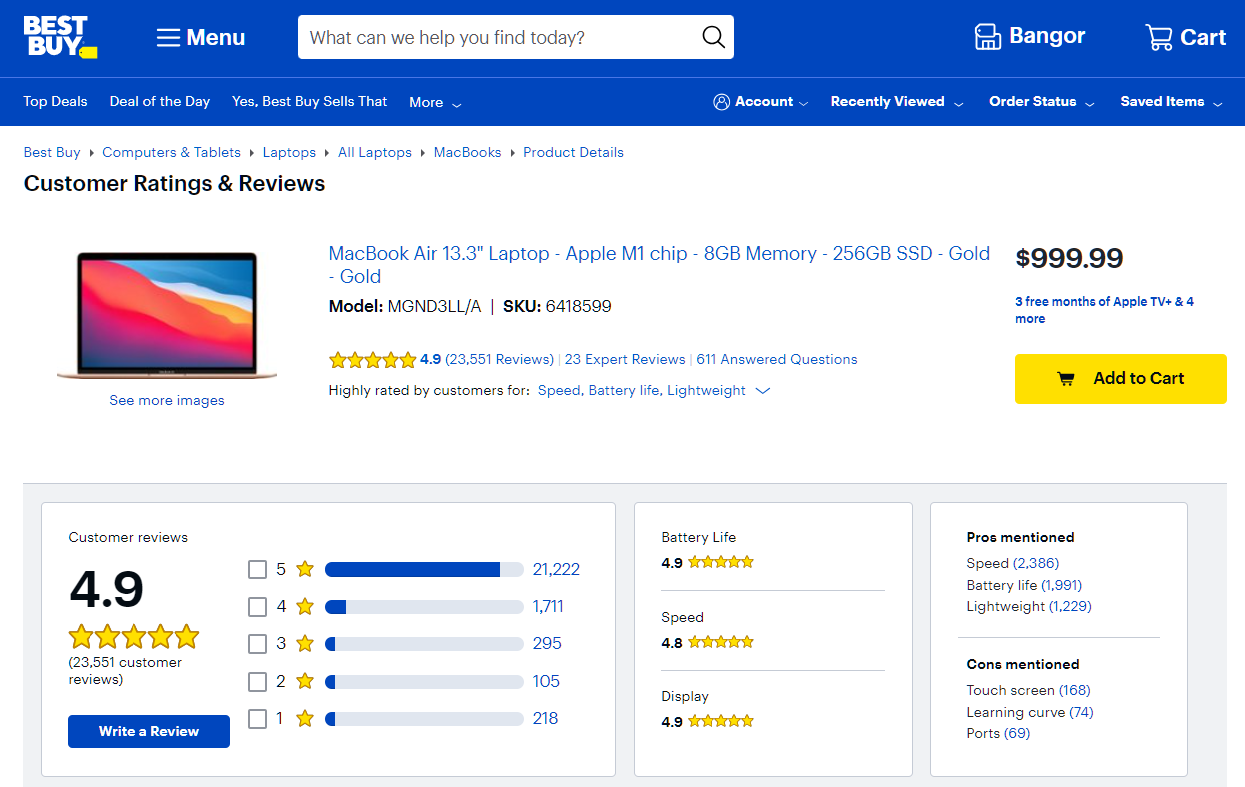 How to Scrape BestBuy Product, Offer and Review Data