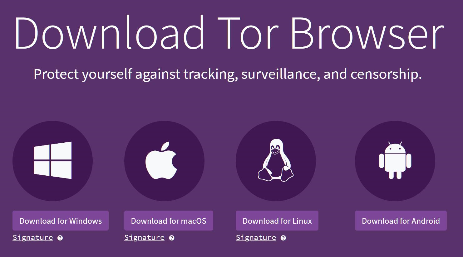 tor download page