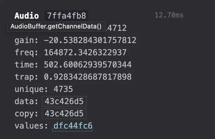 Audio Fingerprinting in CreepJS