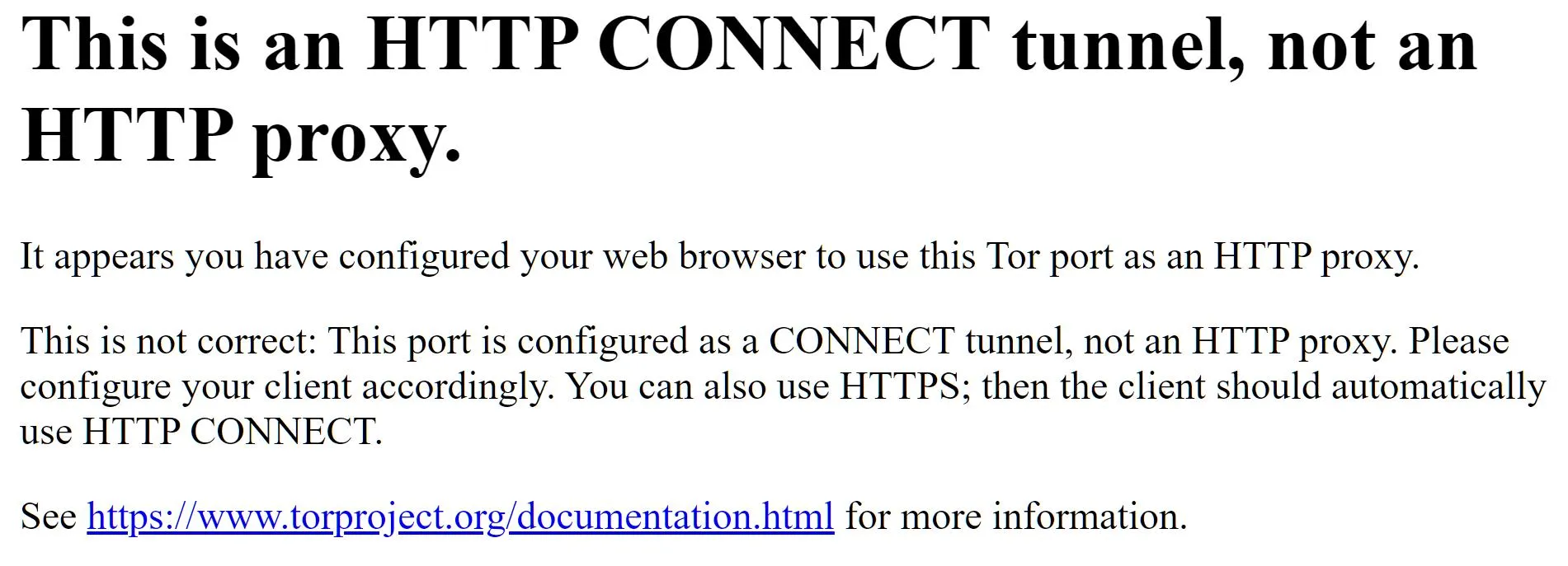 tor http proxy